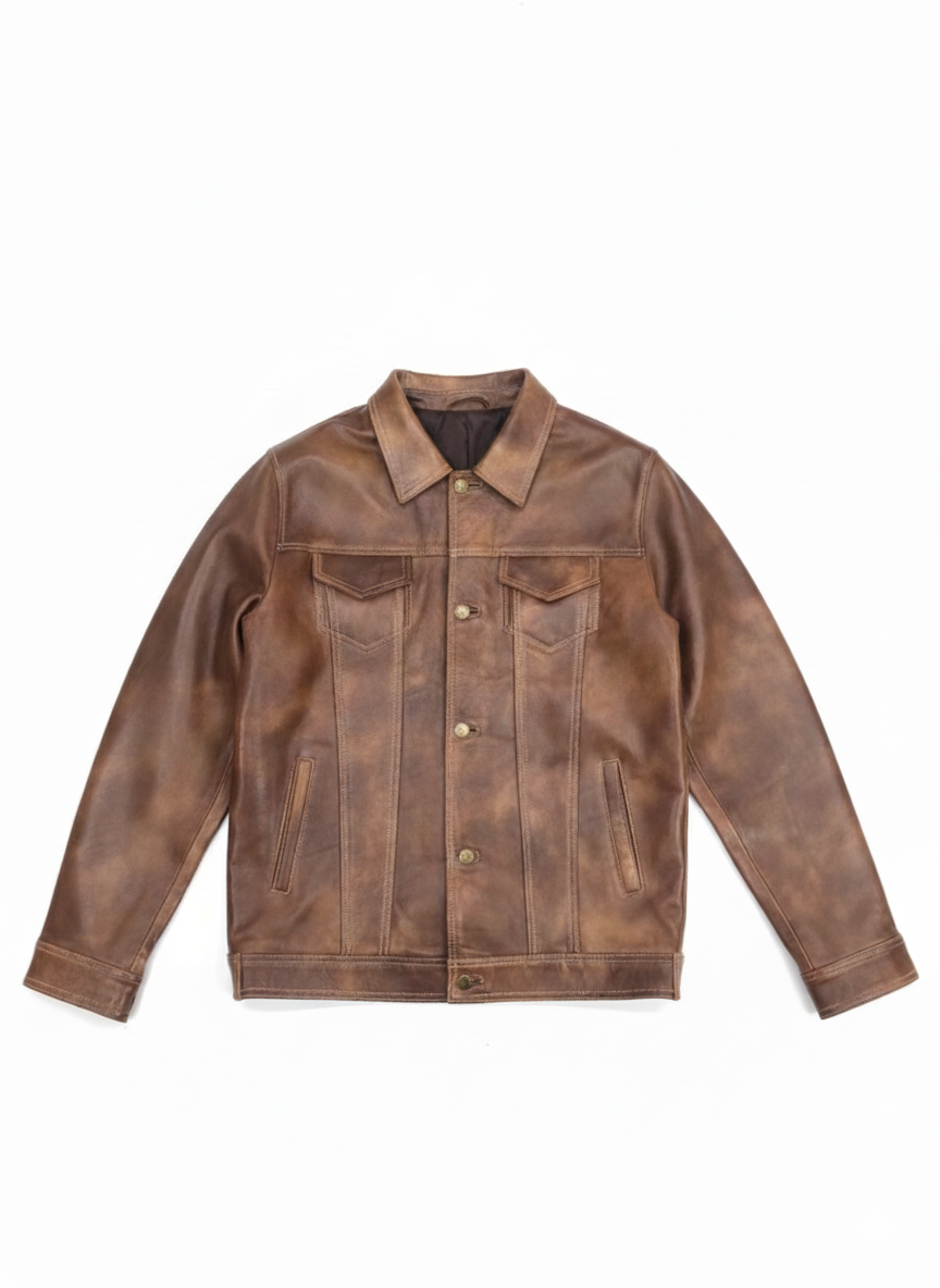 Hybrid Denim Leather Jacket
